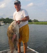 Harold and His Black Drum on Horlbeck Creek
