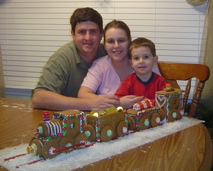 Osborne Family Gingerbread Train