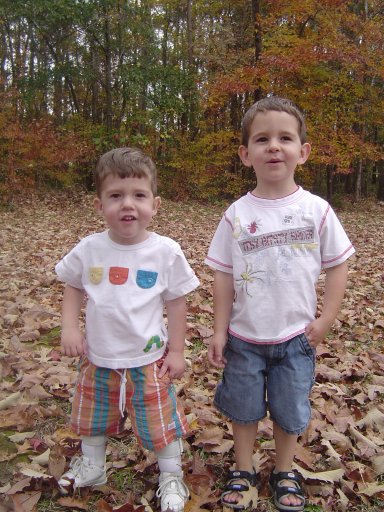 Caden and Riley 11-30-2006