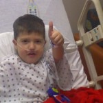 Caden in Hospital