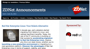 RedHat alternative to Solaris brought to you by Redhat